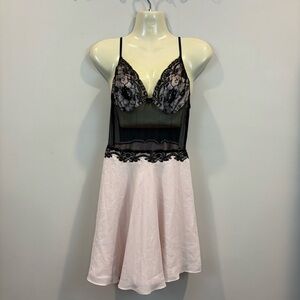 Vintage 90s Victoria’s Secret Sheer Lace Ballerina Style Nightgown Size Small